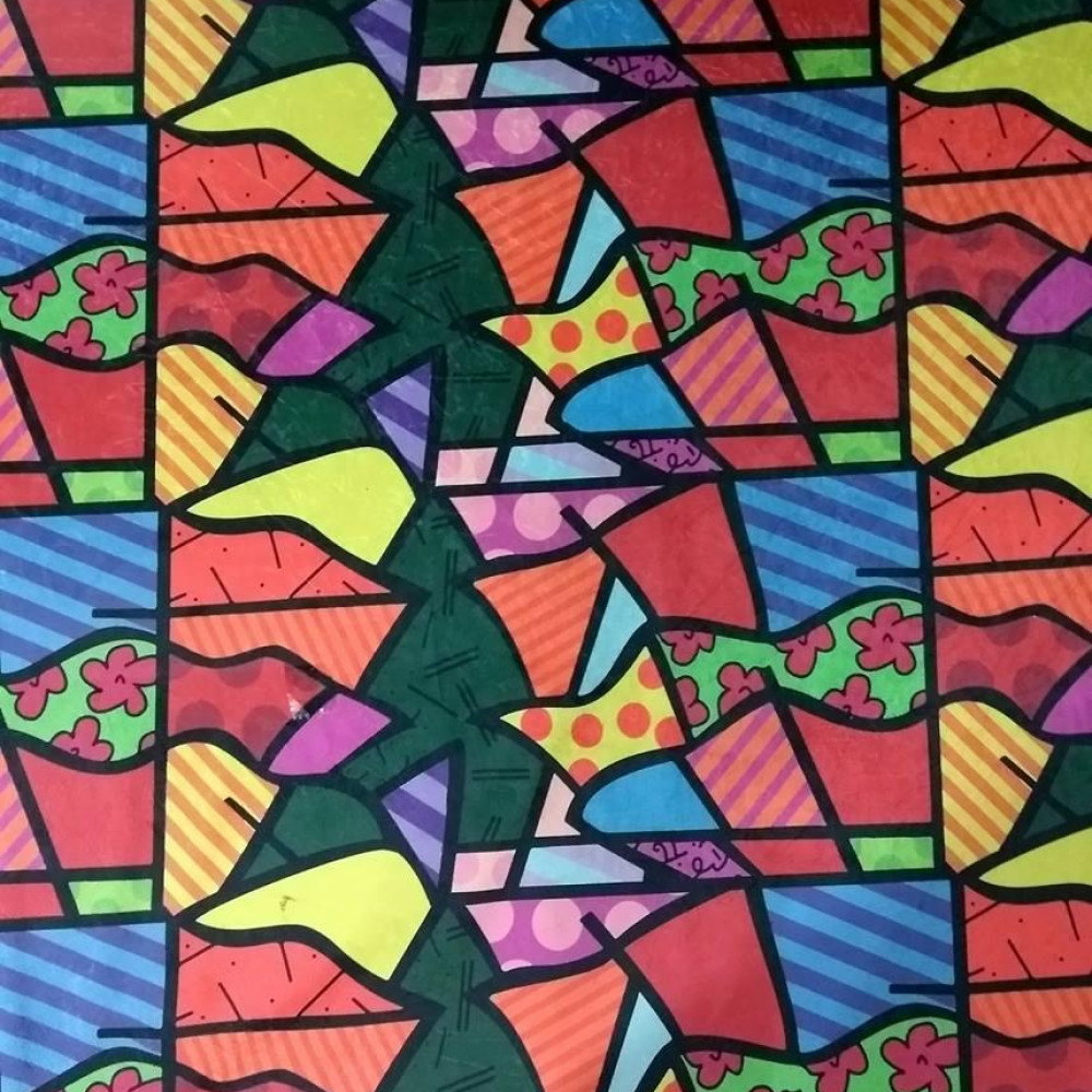 Tecido Suede Estampado Desenhos