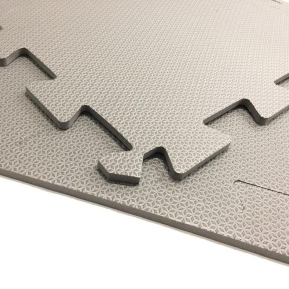 Tatame de 1cm Cinza - Foto 1 de 1