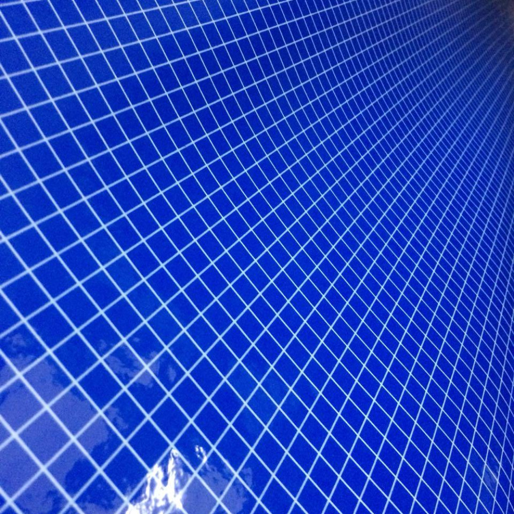 Verniz Quadriculado Azul