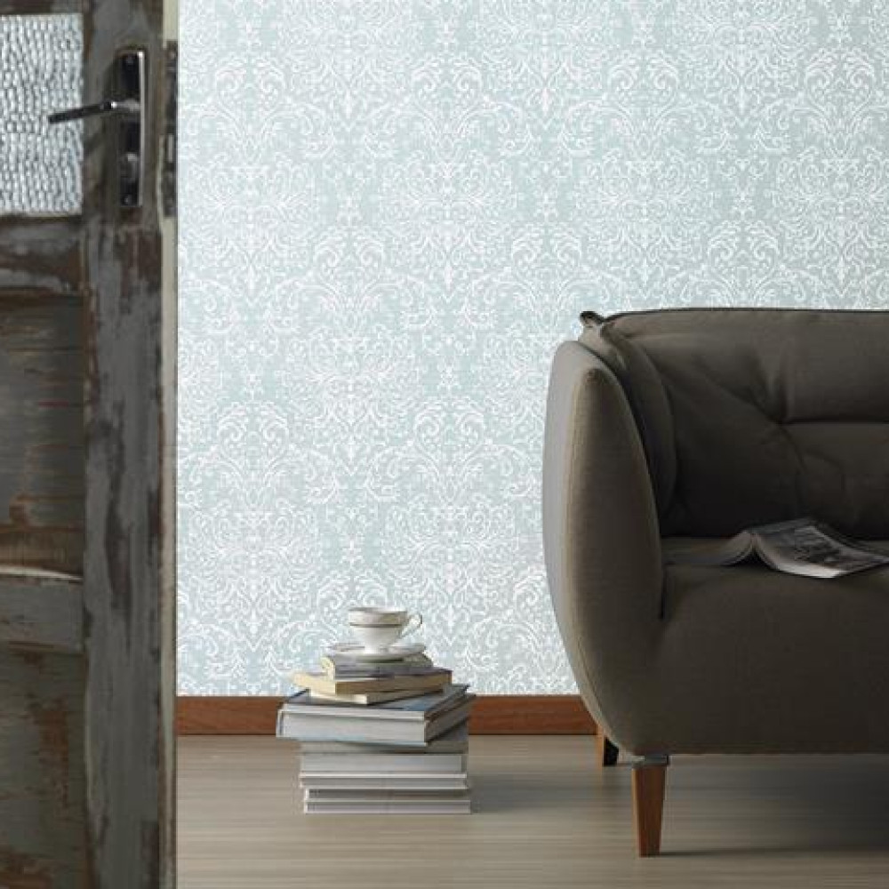 Tecido Karsten Decor Malva Turquesa - Foto 1 de 2