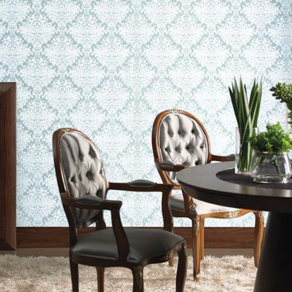 Tecido Karsten Decor Farah Turquesa - Foto 1 de 2