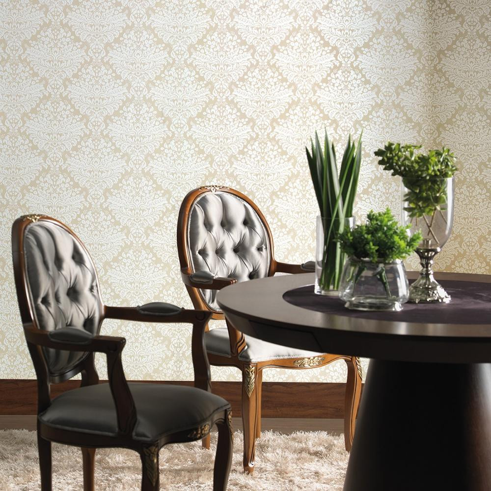Tecido Karsten Decor Farah Bege - Foto 1 de 2