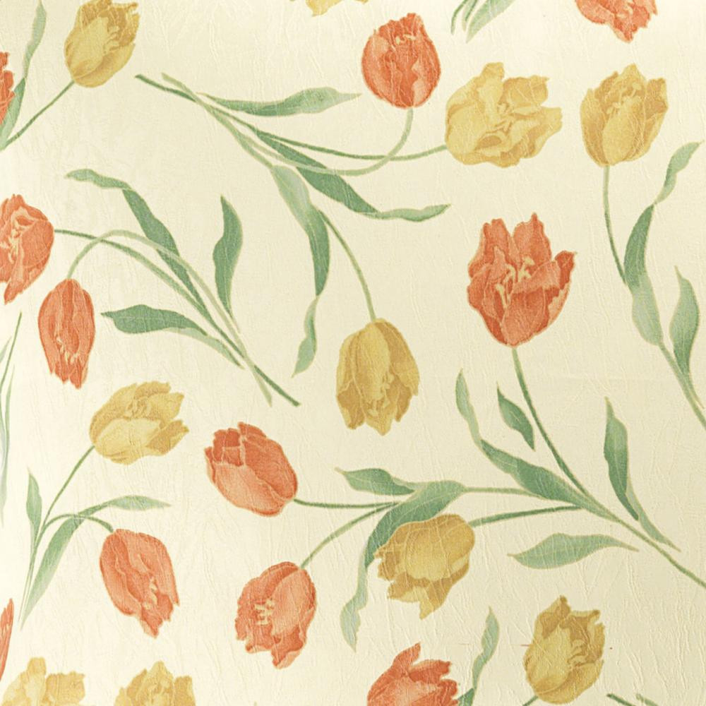 Tecido Karsten Verona Tulipas Amarela
