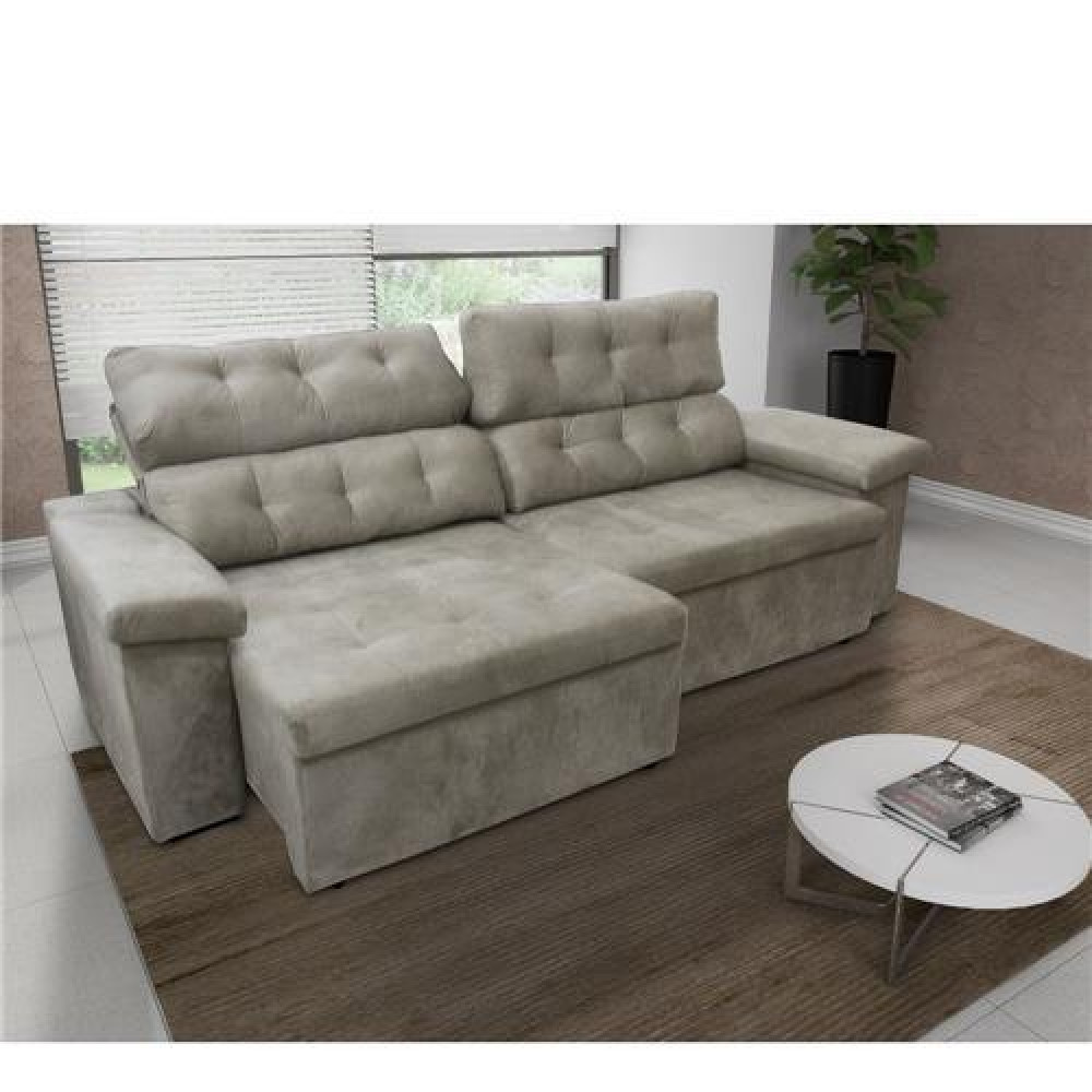 Tecido Suede Animale Bege - Foto 2 de 2