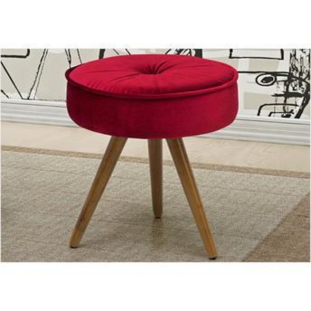 Tecido Suede Animale Vermelho - Foto 2 de 3