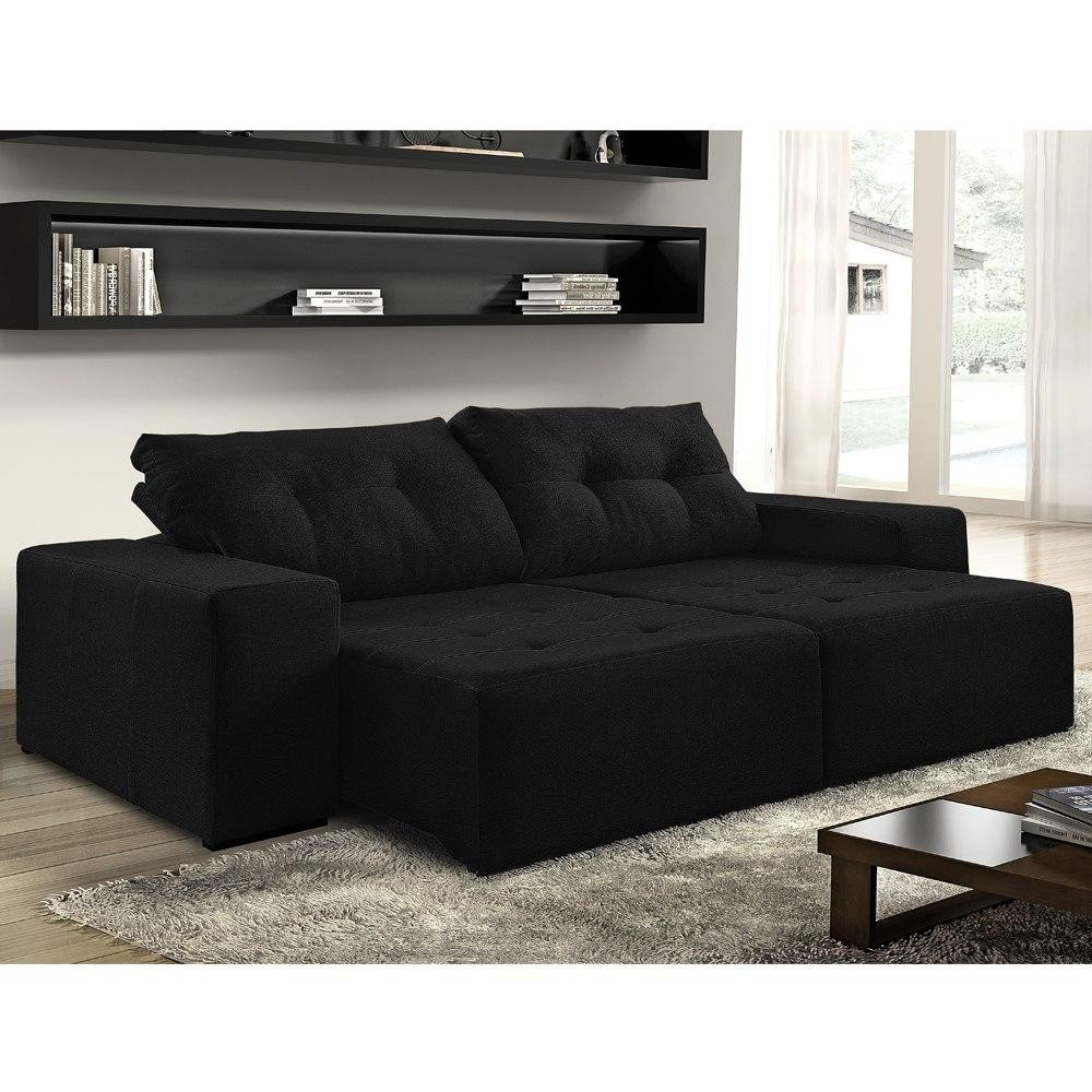 Tecido Suede Animale Preto - Foto 2 de 2