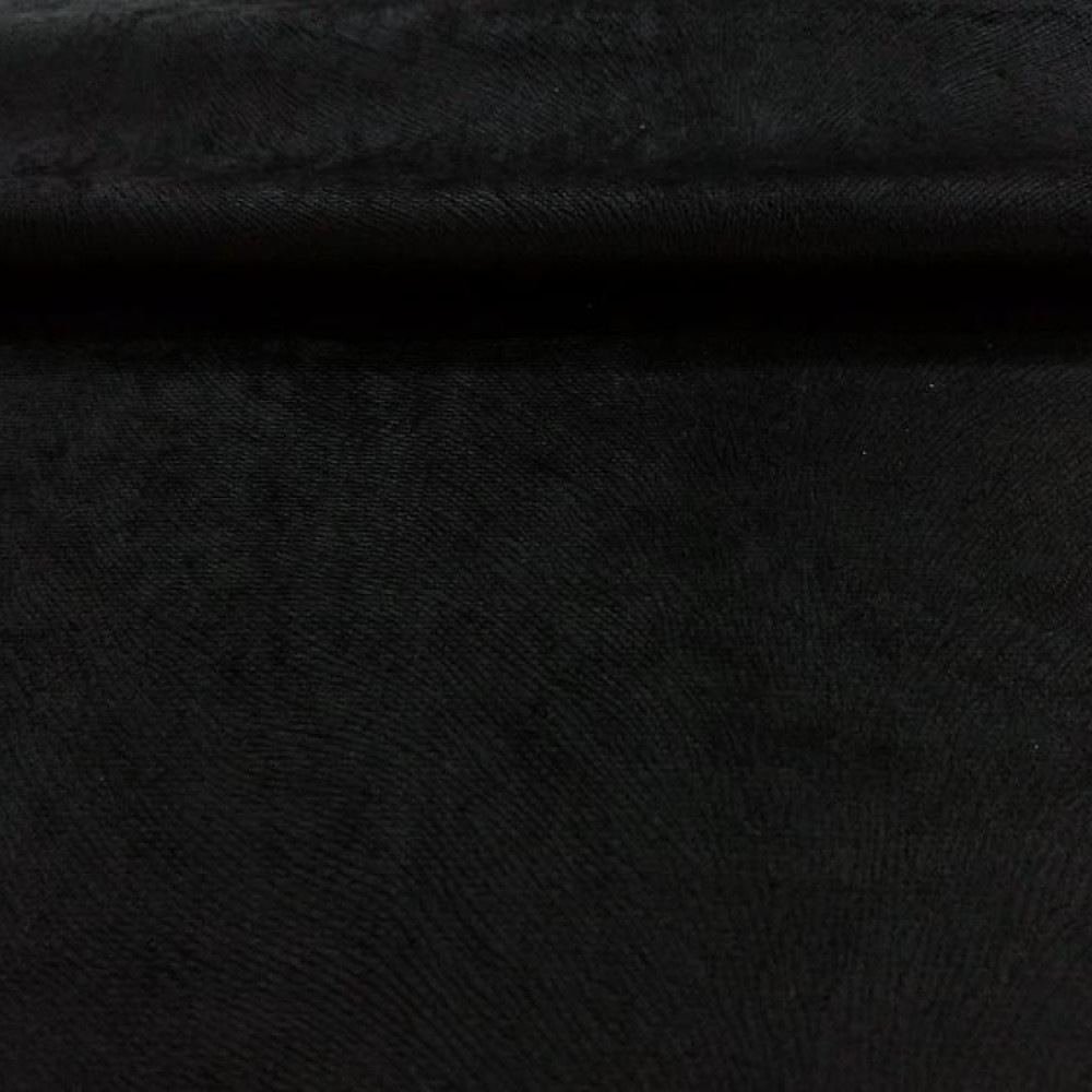 Tecido Suede Animale Preto