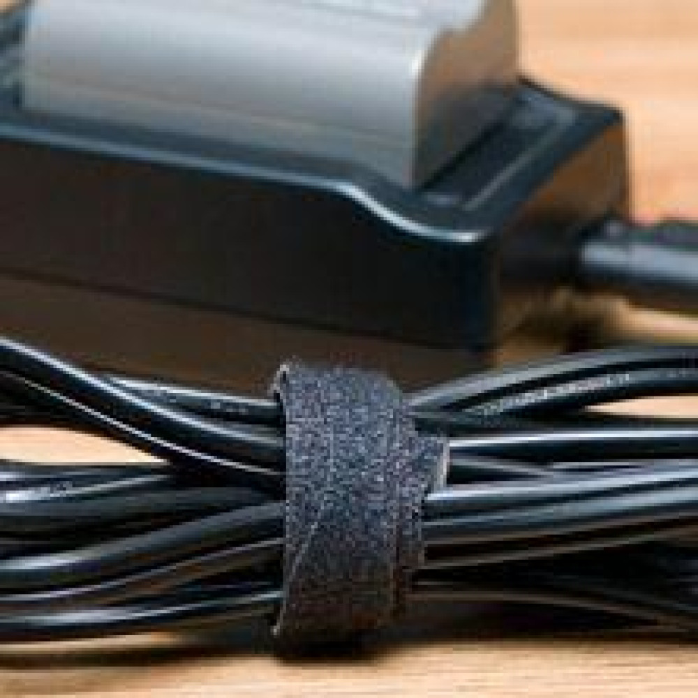 Velcro Dupla Face Preto 20mm - Foto 3 de 3