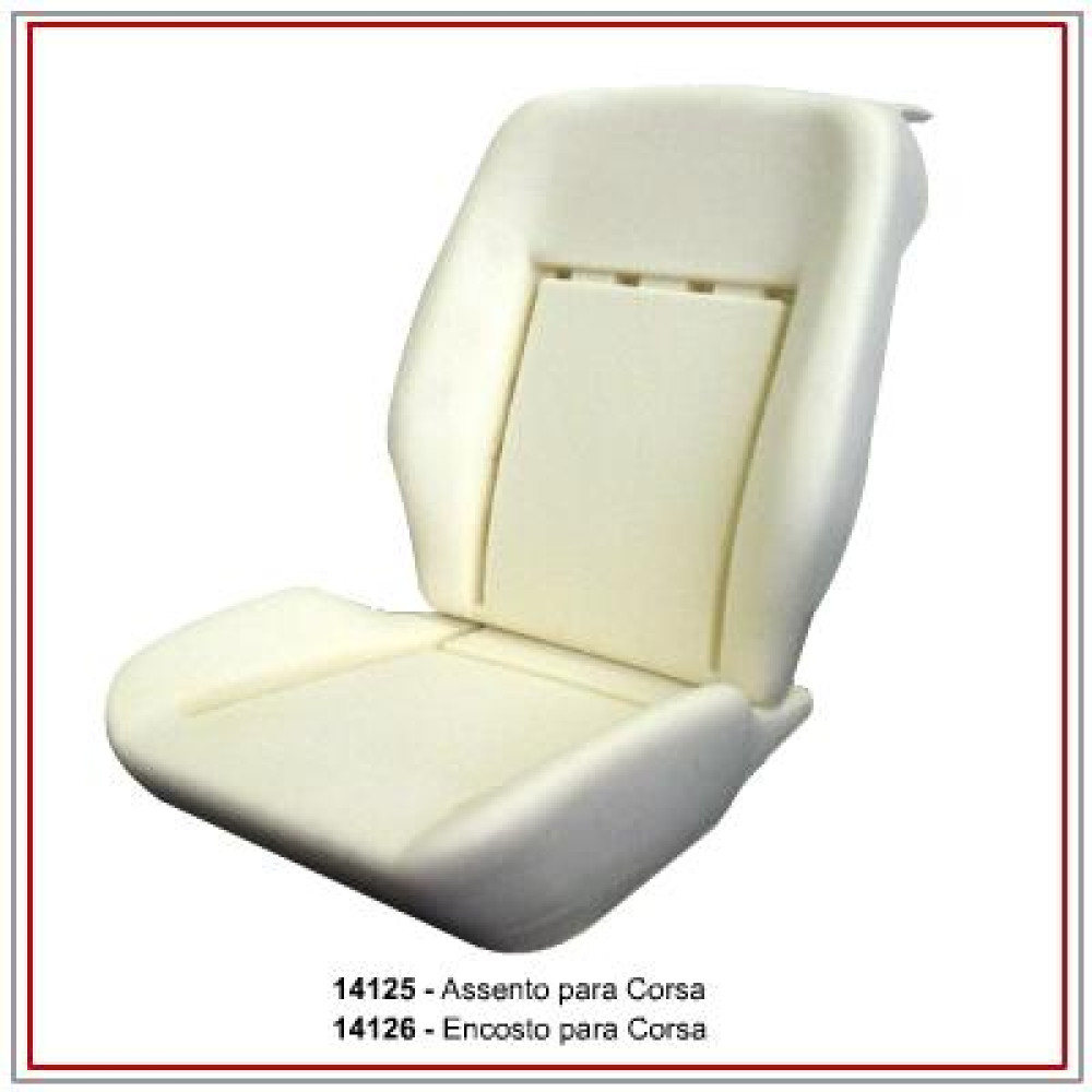 Assento e Encosto P/ Corsa