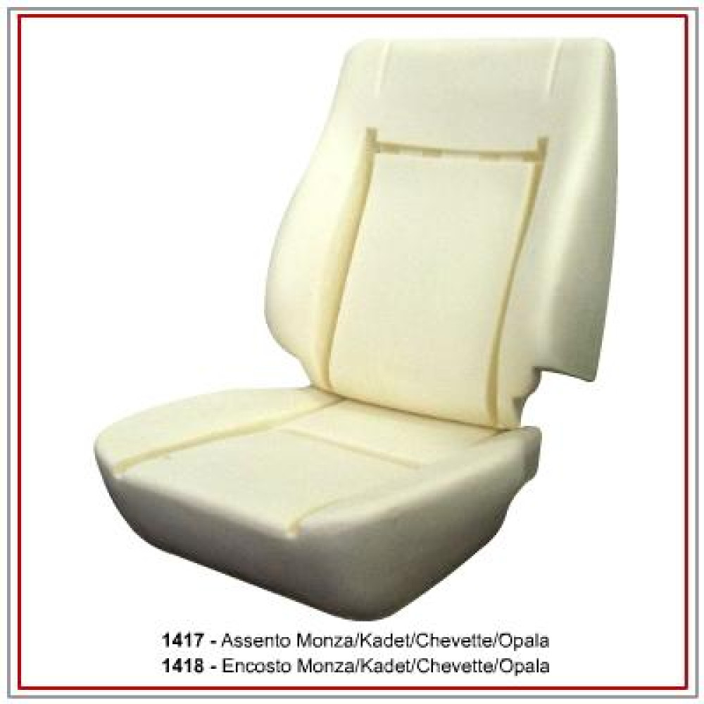 Assento e Encosto P/ Monza/ Kadet/ Chevette e Opala