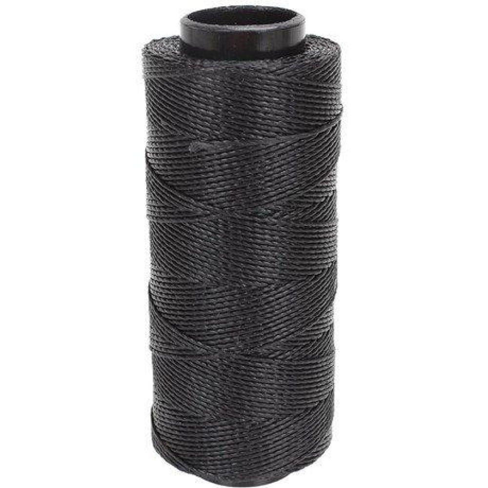 Linha Encerada Preta 100g