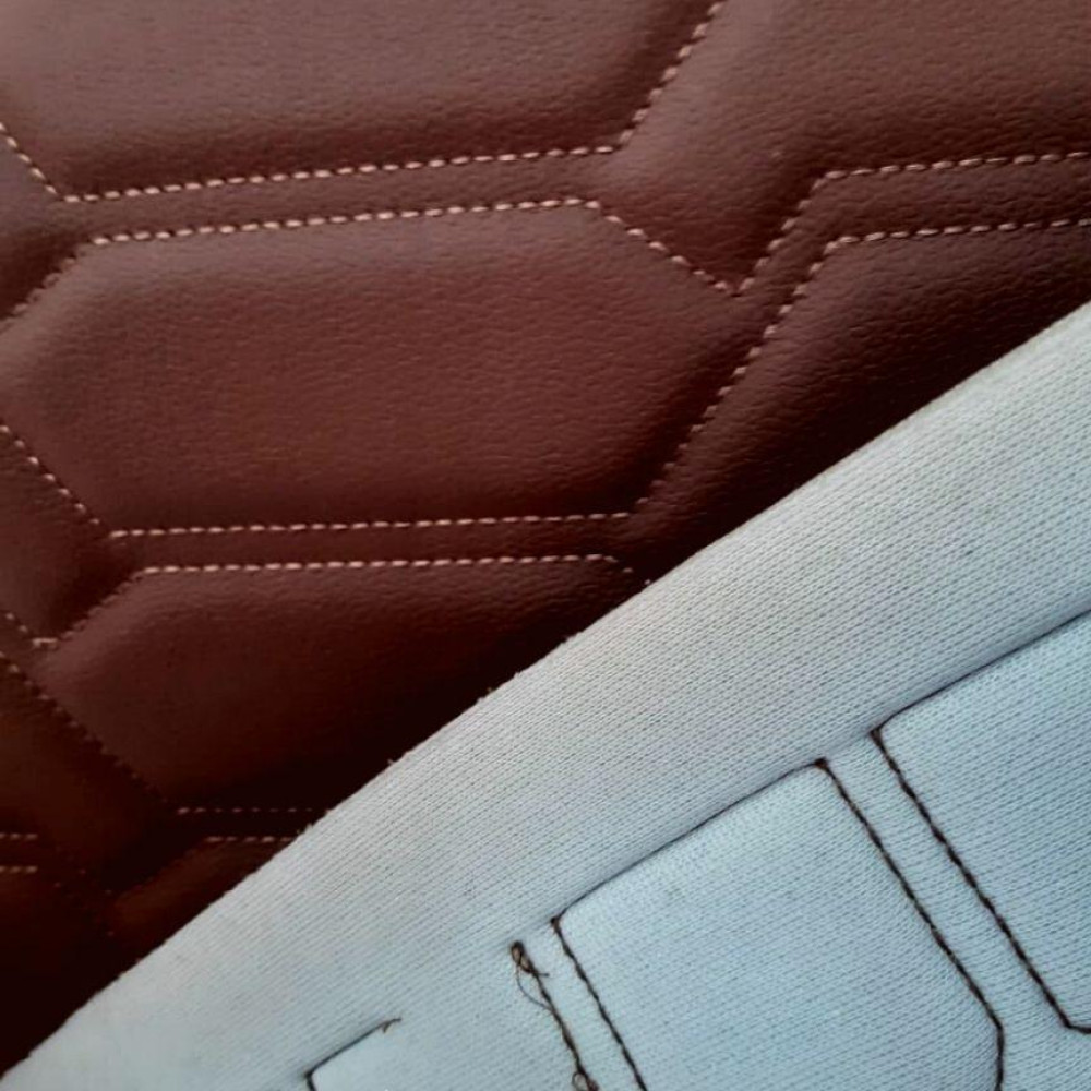 Courvin Couro Tron Automotivo Marrom - Foto 2 de 2