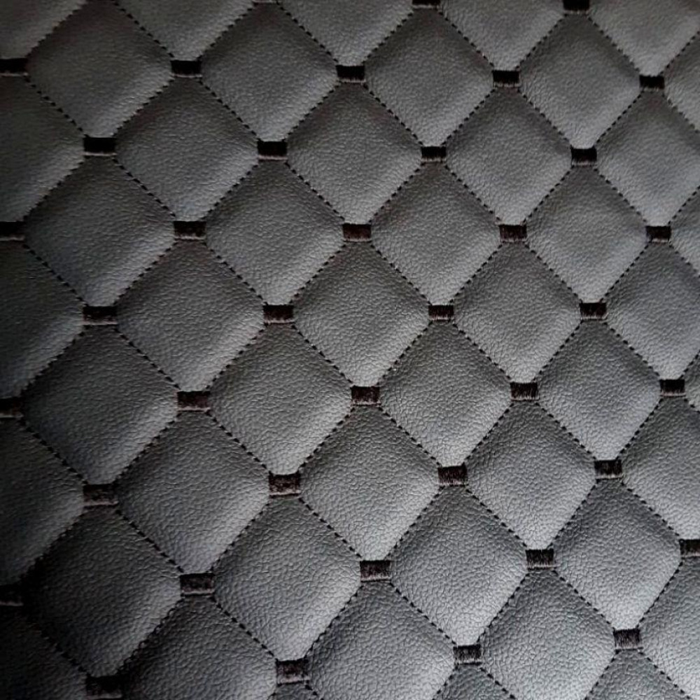 Courvin Couro Sintético Mosaico Preto