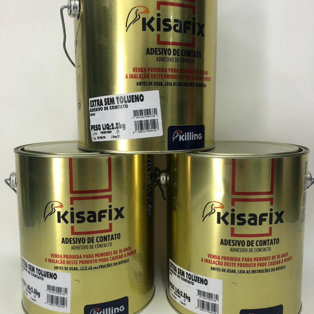 Cola de Contato Sem Tolueno 2,8Kg