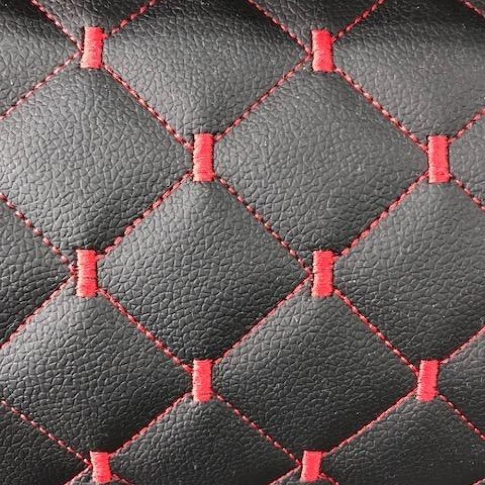 Courvin Couro Sintético Mosaico Preto