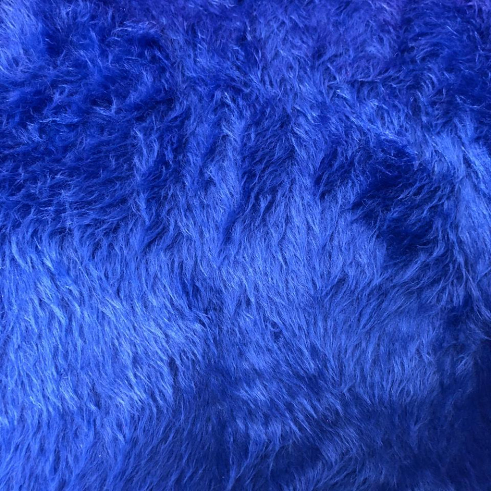 Tecido Pelo Sintético Azul