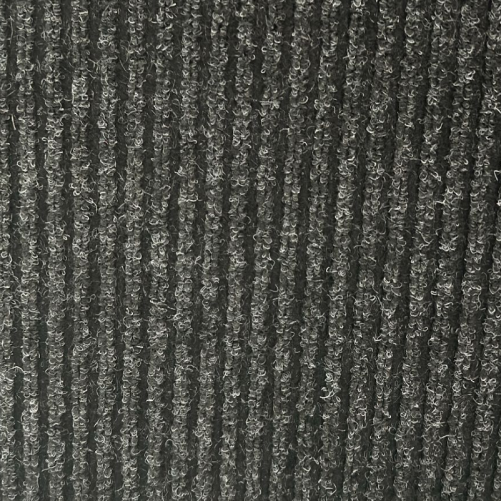 Tapete Agulhado Listrado Grafite - Foto 1 de 3