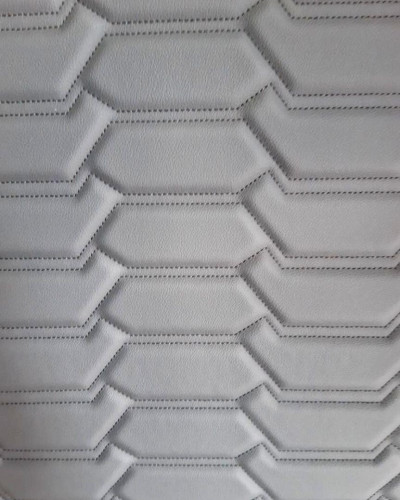 Detalhes do produto Courvin Couro Tron Automotivo Cinza