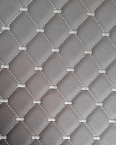 Ver o produto Courvin Couro Sintético Mosaico Cinza