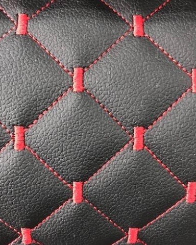 Ver o produto Courvin Couro Sintético Mosaico Preto