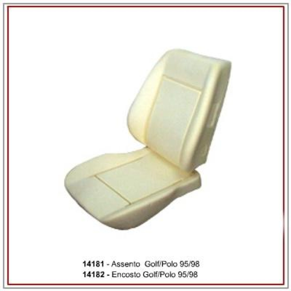 Assento e Encosto P/ Golf/Polo 95/98 Assento e Encosto P/ Golf/Polo 95/98